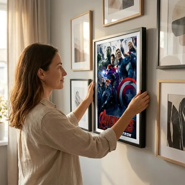Multicolor_Acrylic_Avengers_Age_Of_Ultron_Marvel_Poster_For_Home_Decor