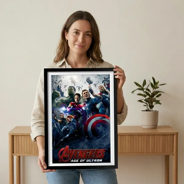 Multicolor_Acrylic_Avengers_Age_Of_Ultron_Marvel_Poster_For_Home_Decor