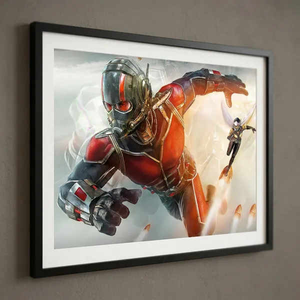 Multicolor_Acrylic_Antman_And_The_Wasp_Marvel_Poster_For_Home_Decor
