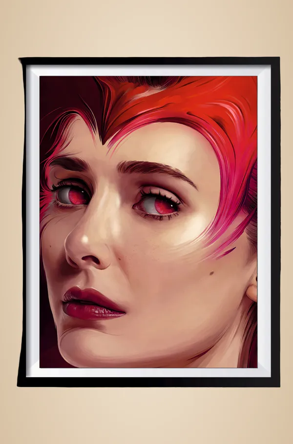 Multicolor_Acrylic_Wanda_Marvel_Poster_For_Home_Decor