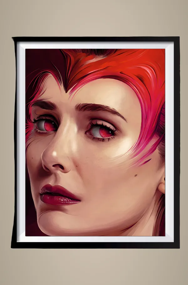 Multicolor_Acrylic_Wanda_Marvel_Poster_For_Home_Decor