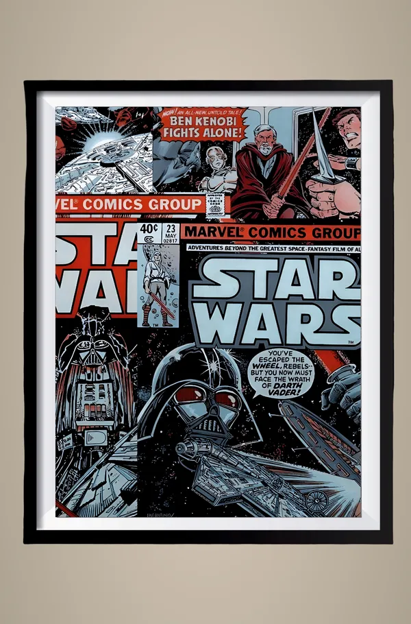 Multicolor_Acrylic_Star_War_Collage_Star_Wars_Poster_For_Home_Decor