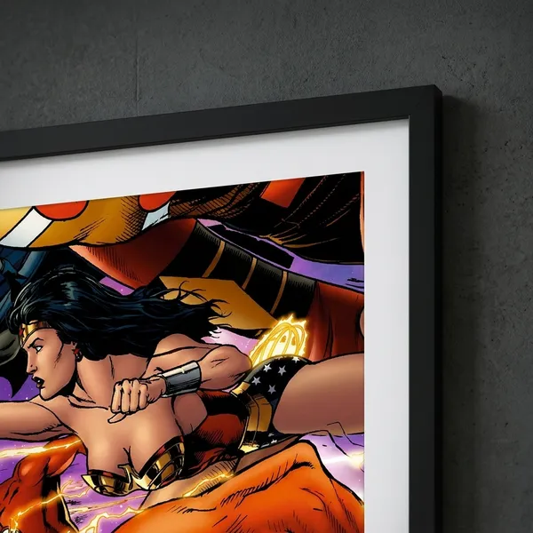 Multicolor_Acrylic_All_Character_Comic_Style_Dc_Poster_For_Home_Decor