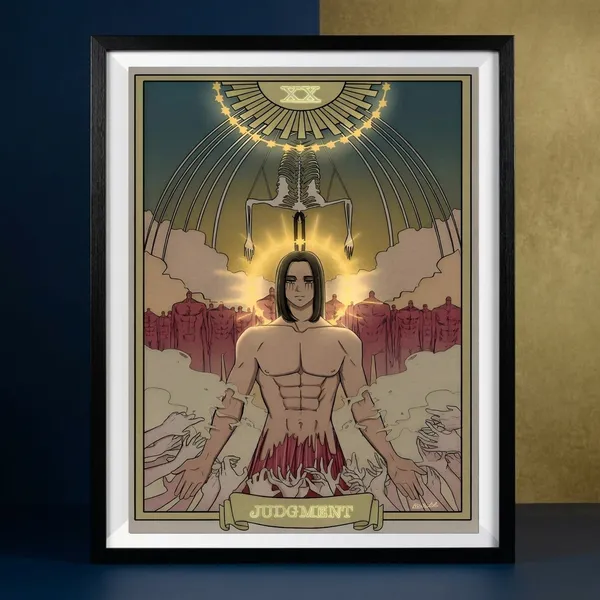 Multicolor_Acrylic_Rumbling_Attack_On_Titan_Anime_Poster_For_Home_Decor