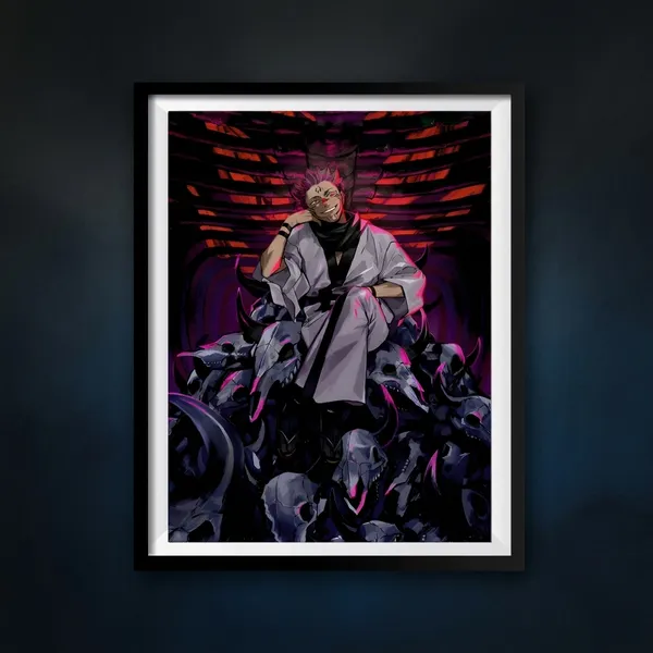 Multicolor_Acrylic_Sukuna_Domain_Malevolent_Shrine_Jujutsu_Kaisen_Poster_For_Home_Decor