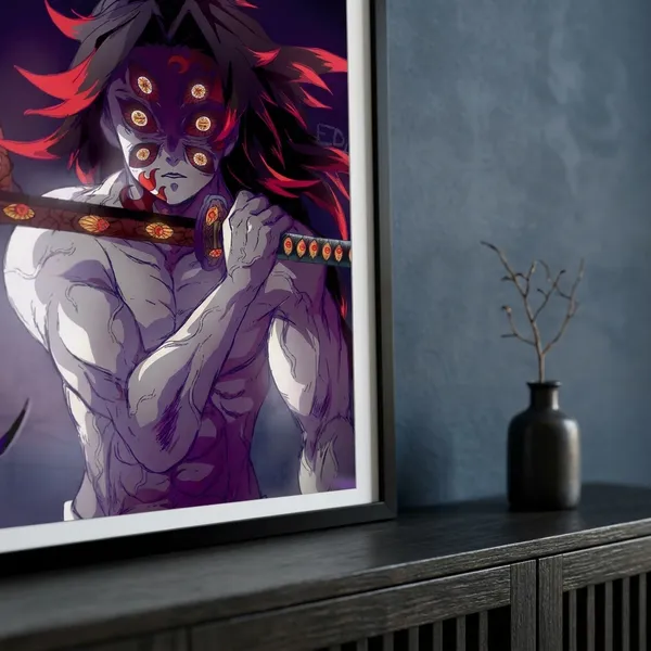 Multicolor_Acrylic_Kokushibo_6_Eyes_Demon_Slayer_Poster_For_Home_Decor