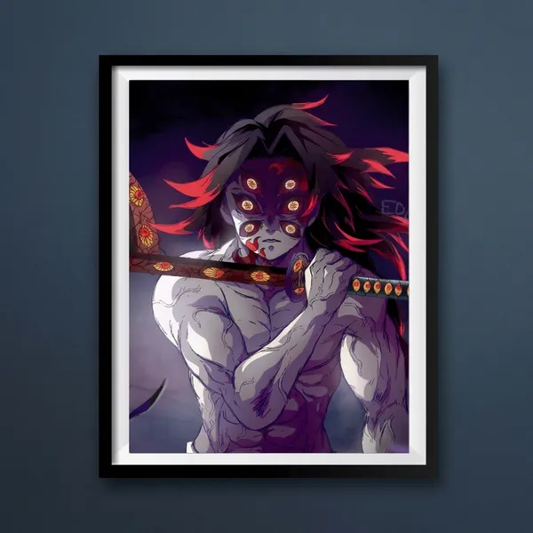 Multicolor_Acrylic_Kokushibo_6_Eyes_Demon_Slayer_Poster_For_Home_Decor