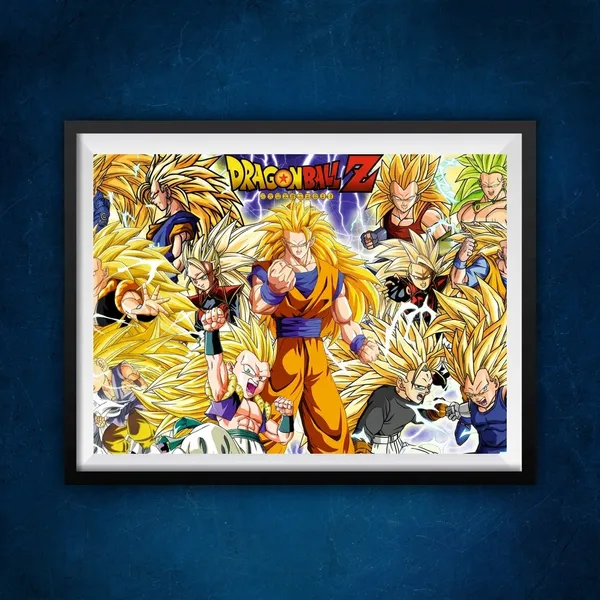Multicolor_Acrylic_All_Saiyans_At_Super_Saiyan_Poster_For_Home_Decor