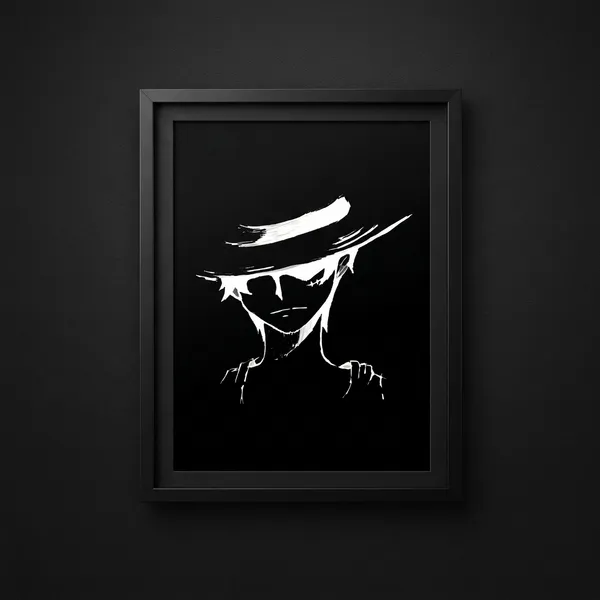 Multicolor_Acrylic_Luffy_And_White_One_Piece_Poster_For_Home_Decor