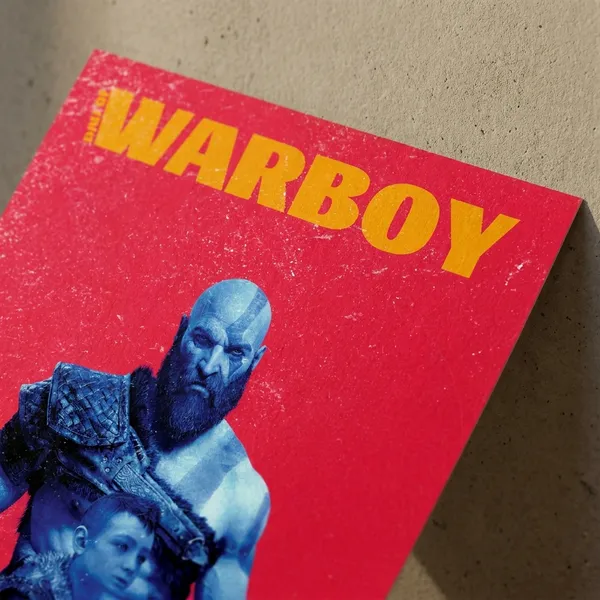 Multicolor_Acrylic_God_Of_War_Kratos_And_Atreus_Games_Poster_For_Home_Decor