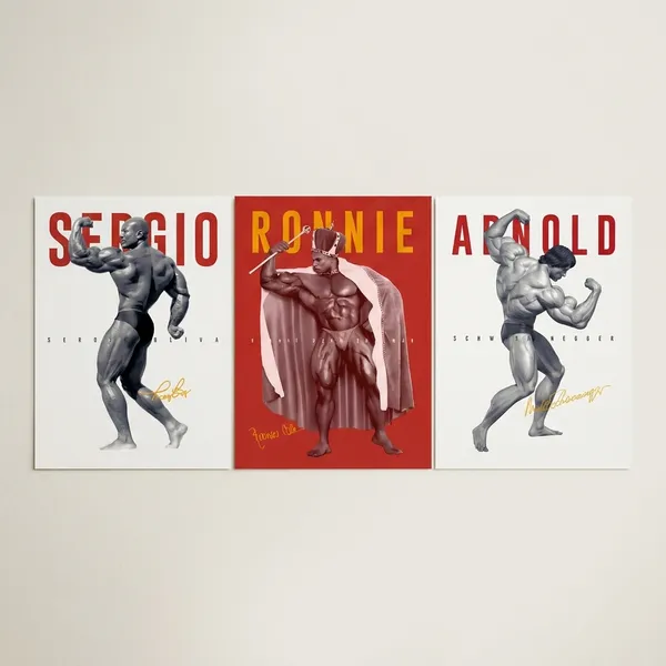 Multicolor_Acrylic_Golden_Era_Bodybuilding_Split_Gym_Poster_For_Home_Decor