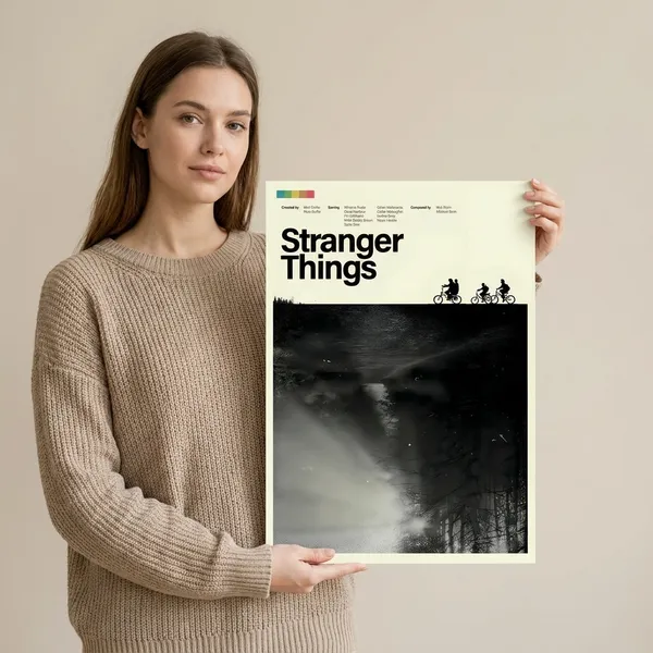 Multicolor_Acrylic_Stranger_Things_Retro_Poster_For_Home_Decor