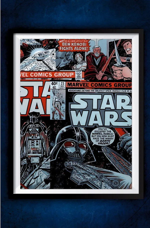 Multicolor_Acrylic_Star_War_Collage_Star_Wars_Poster_For_Home_Decor