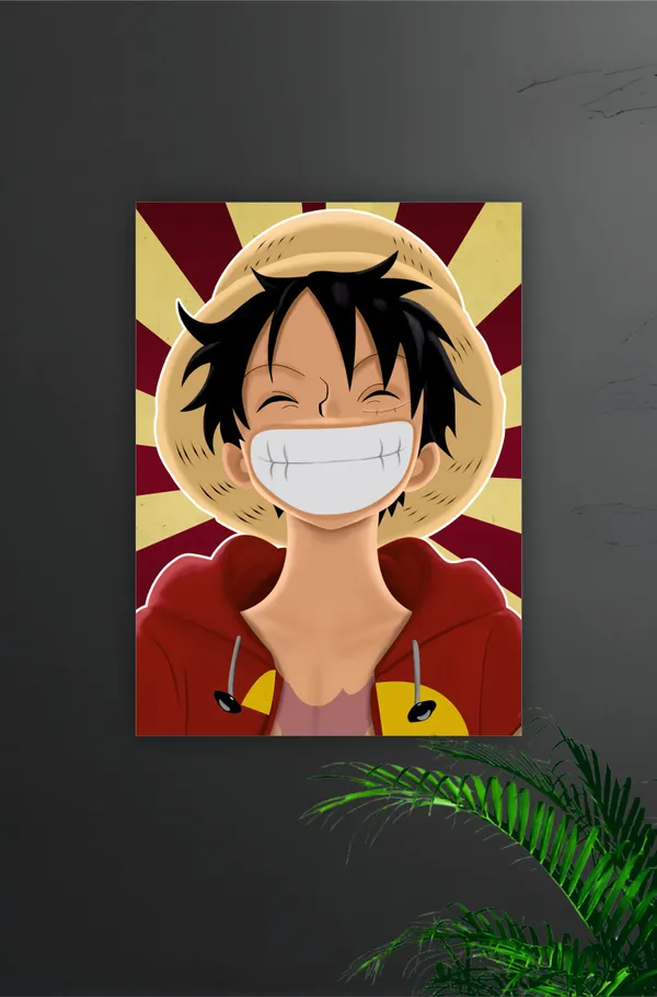 Multicolor_Acrylic_Luffy_One_Piece_Poster_For_Home_Decor