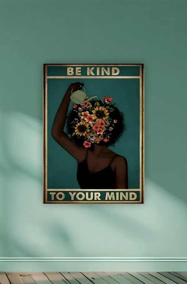 Multicolor_Acrylic_Be_Kind_To_Your_Mind_Aesthetic_Poster_For_Home_Decor