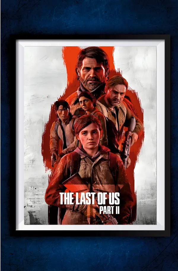 Multicolor_Acrylic_The_Last_Of_Us_Part_Games_Poster_For_Home_Decor