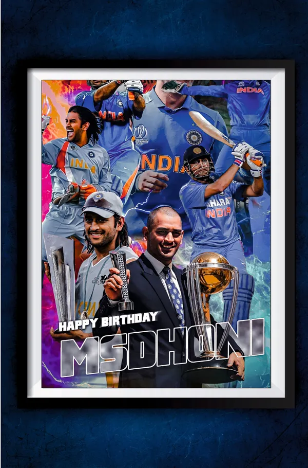 Multicolor_Acrylic_Ms_Dhoni_Birthday_Special_Thala_Poster_For_Home_Decor