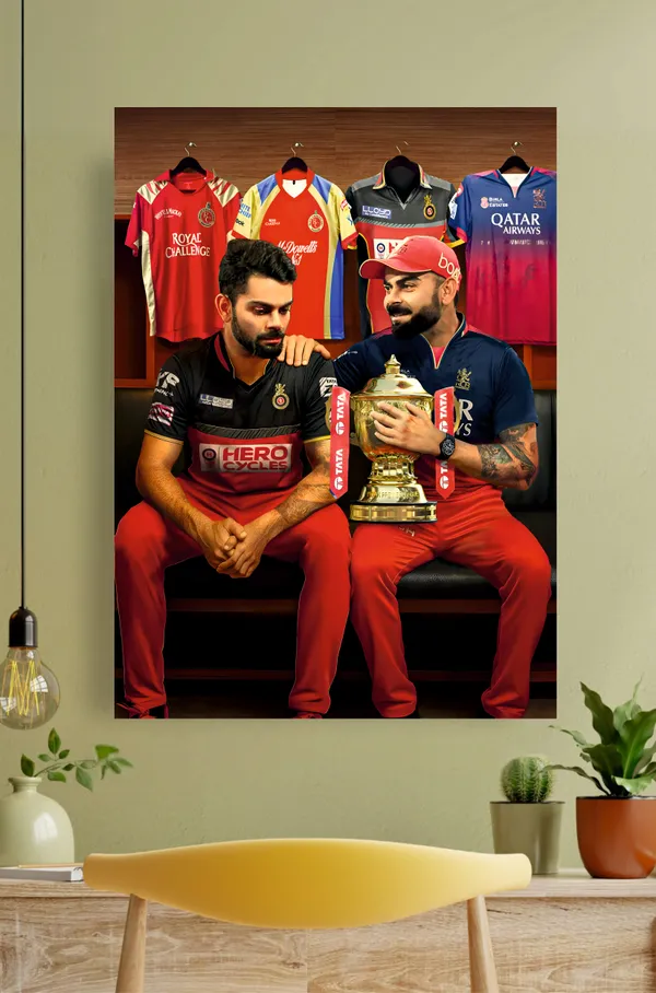 Multicolor_Acrylic_Virat_2016_Virat_2025_Cricket_Poster_For_Home_Decor