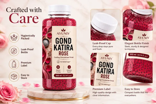 AYUNIV_Gond_Katira_Rose_Cooling_Concentrate_Drink_300ML_|_Traditional_Gond_Katira_with_Premium_Rose_Flavour_|_Ready-to-Drink_Concentrate_|_Hydration_Support_|_No_Added_Sugar_|_Refreshing_Wellness_Beverage