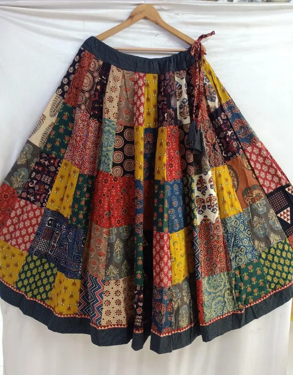 Multicolor_Cotton_Premium_Skirt_For_Women