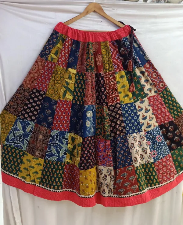 Multicolor_Cotton_Premium_Skirt_For_Women
