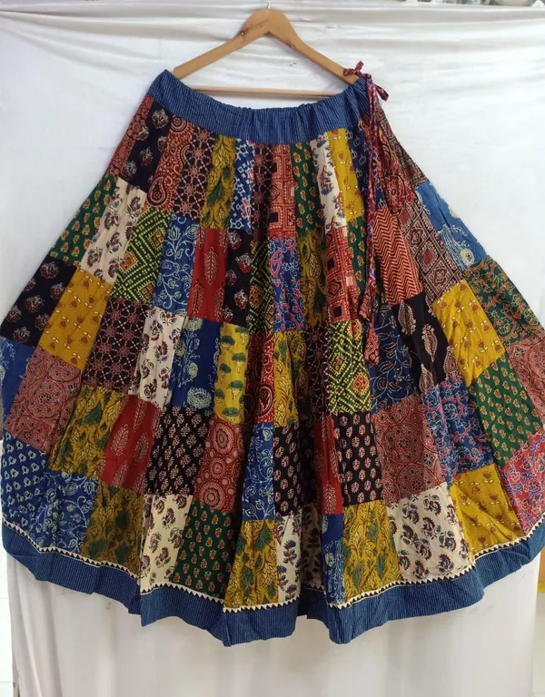 Multicolor_Cotton_Premium_Skirt_For_Women