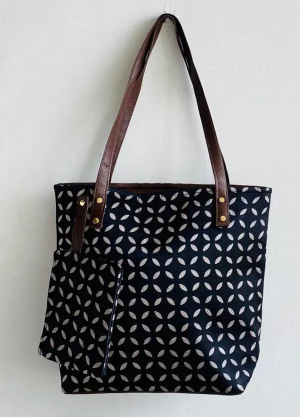 Black_Cotton_Premium_Shoulder_Bag_For_Women