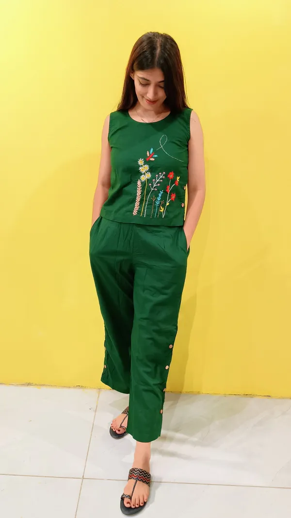 Green_Cotton_Premium_Co_Ord_Set_For_Women