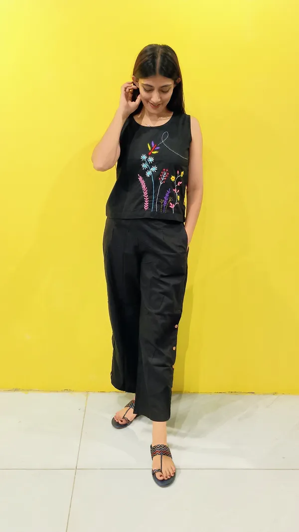 Black_Cotton_Premium_Co_Ord_Set_For_Women