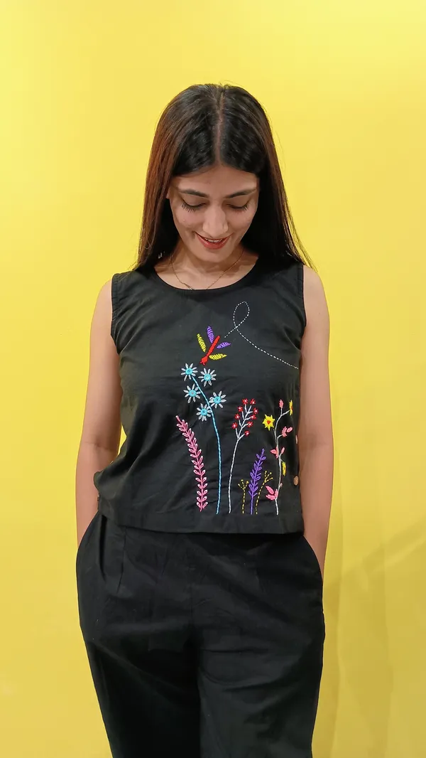 Black_Cotton_Premium_Co_Ord_Set_For_Women
