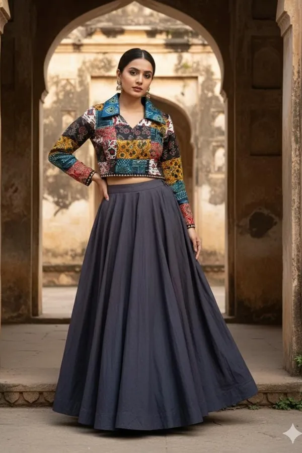 Multicolor_Mashroo_Premium_Blouse_For_Women