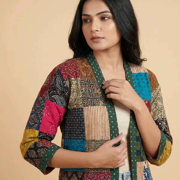 Blue_Cotton_Premium_Jacket_For_Women
