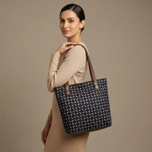 Black_Cotton_Premium_Shoulder_Bag_For_Women