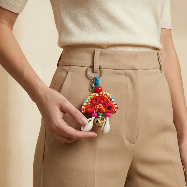 Multicolor_Cotton_Premium_Keychain_For_Women