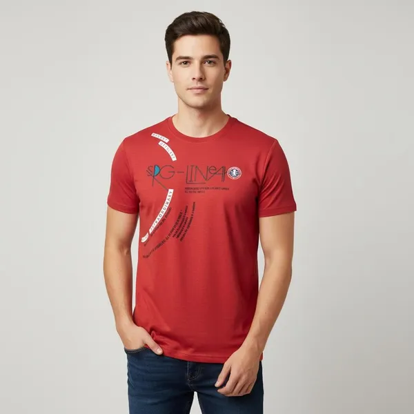 Red_Imp_Tencel_Lycra_Graphic_T-Shirt_For_Men