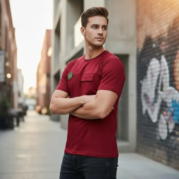 Maroon_Imp_Sap_Polo_Matty_Casual_T-Shirt_For_Men