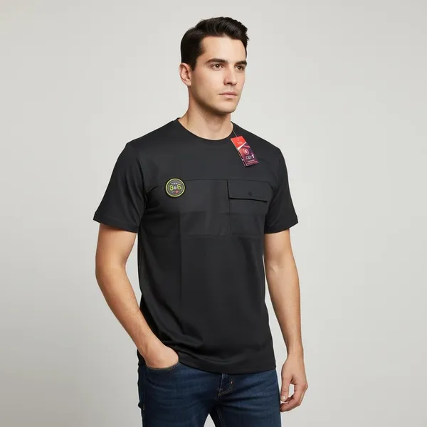 Black_Imp_Sap_Polo_Matty_Casual_T-Shirt_For_Men