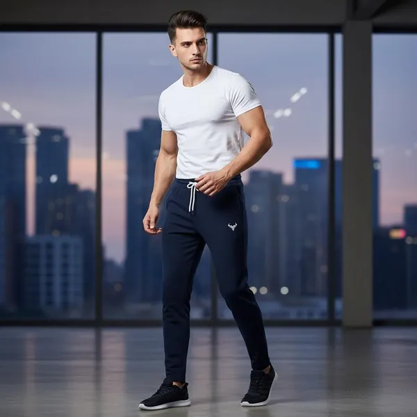 Navy_Blue_Imp_Fashion_Knit_Pants_For_Men
