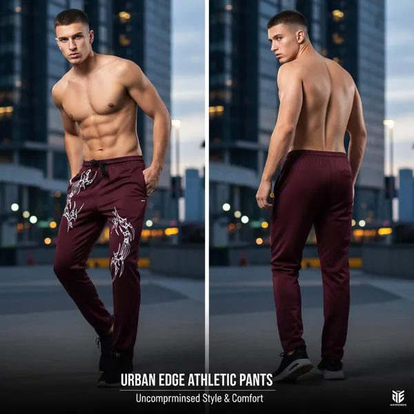Maroon_Imp_4_Way_Lycra_Joggers_For_Men