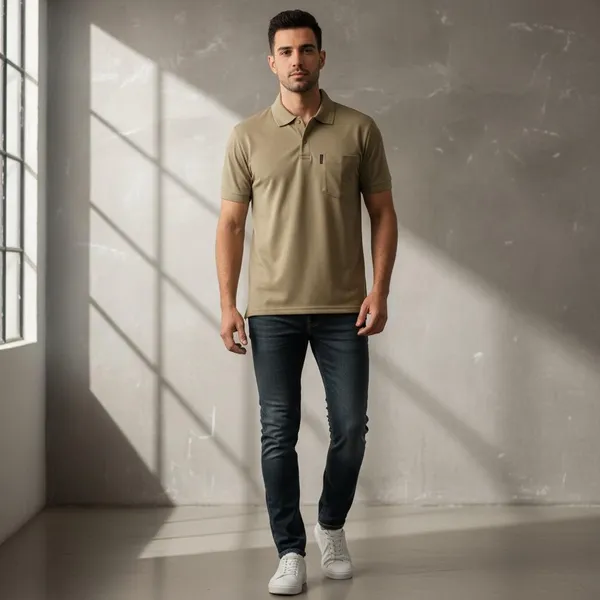 Beige_Imp_K_Jali_Knit_Polo_T-Shirt_For_Men
