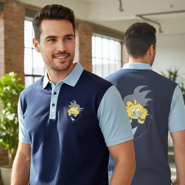 Navy_Blue_And_Sky_Blue_Imp_Cotton_Bio_Wash_Polo_T-Shirt_For_Men