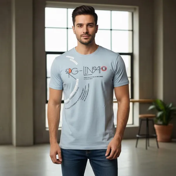 Light_Blue_Imp_Tencel_Lycra_Graphic_T-Shirt_For_Men