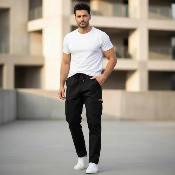 Black_Imp_Cotton_Twill_Pants_For_Men