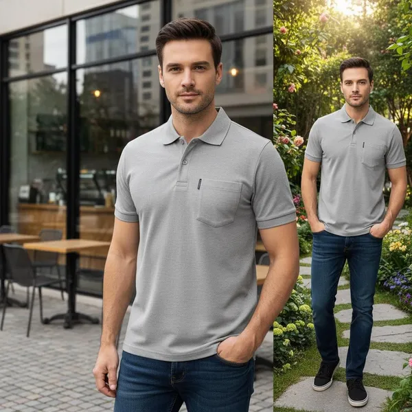 Grey_Imp_K_Jali_Knit_Polo_T-Shirt_For_Men