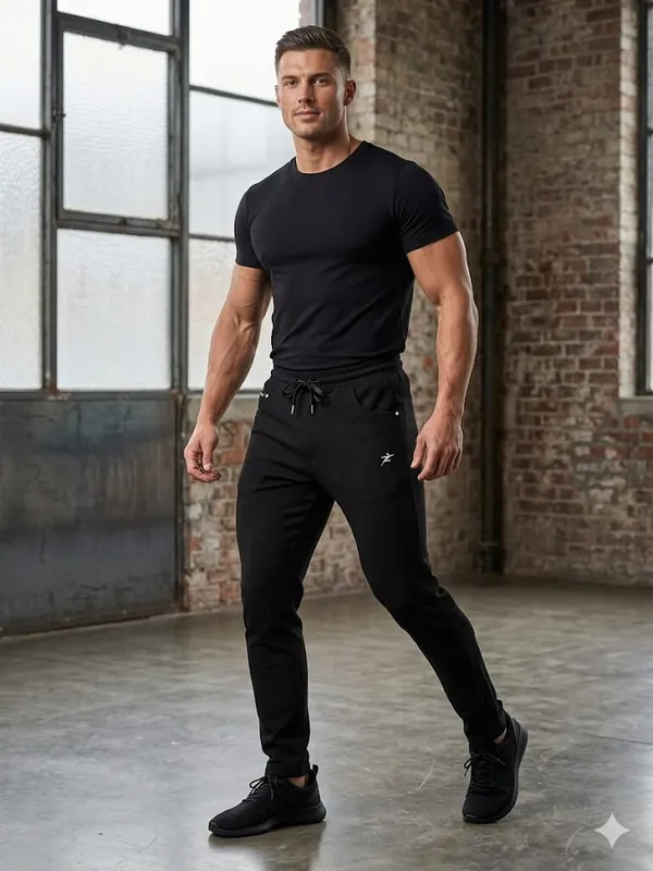 Black_Imp_Fashion_Knit_Jogger_Pants_For_Men