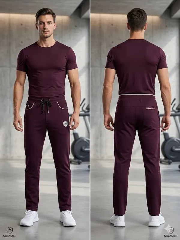Maroon_Imp_4_Way_Lycra_Joggers_For_Men