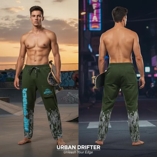 Olive_Green_Imp_4_Way_Lycra_Joggers_For_Men