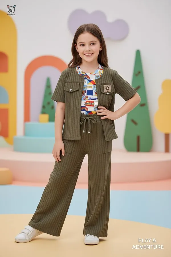 Multicolor_Cotton_Co-Ords_Set_For_Girls