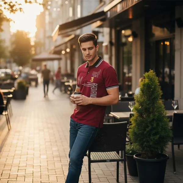 Maroon_Imp_Cotton_Bio_Wash_Polo_T-Shirt_For_Men