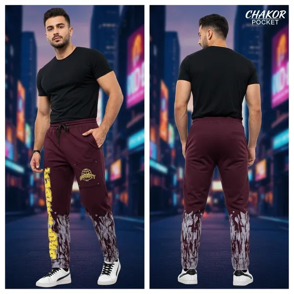 Maroon_Imp_4_Way_Lycra_Joggers_For_Men